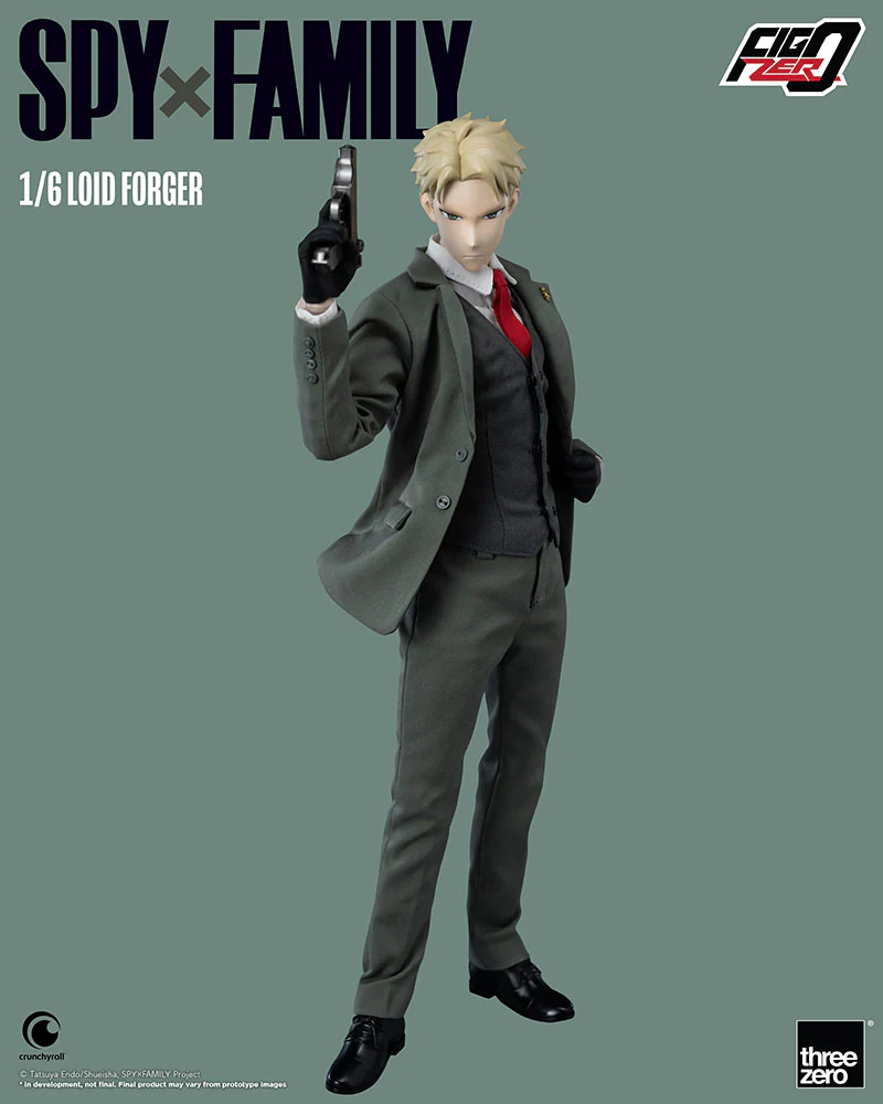 [Pre-order] SPYxFAMILY - Loid Forger FigZero 1/6 Action Figure ThreeZero - Image 8
