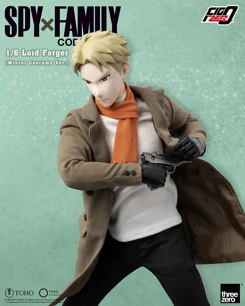 [Pre-order] SPYxFAMILY - Loid Forger (Winter Costume Ver.) FigZero 1/6 Scale Action Figure Threezero - Image 12