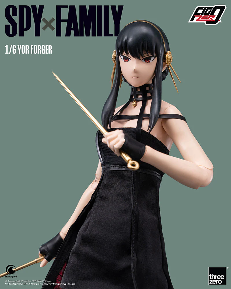 [Pre-order] SPYxFAMILY - Yor Forger FigZero 1/6 Action Figure ThreeZero - Image 12