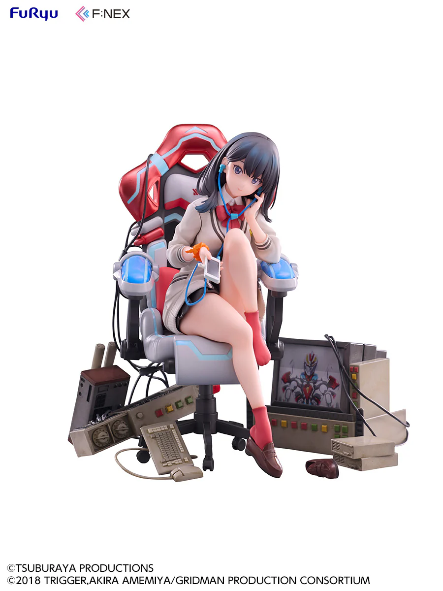 [Pre-order] SSSS.GRIDMAN - Rikka Takarada (Gaming Chair Ver.) 1/7 Scale Figure FuRyu Corporation - Image 10
