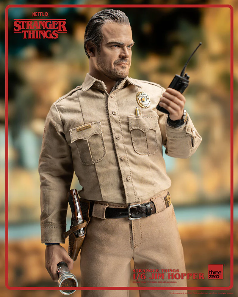 [Pre-order] Stranger Things - Jim Hopper (Season 1) 1/6 Action Figure ThreeZero - Image 10