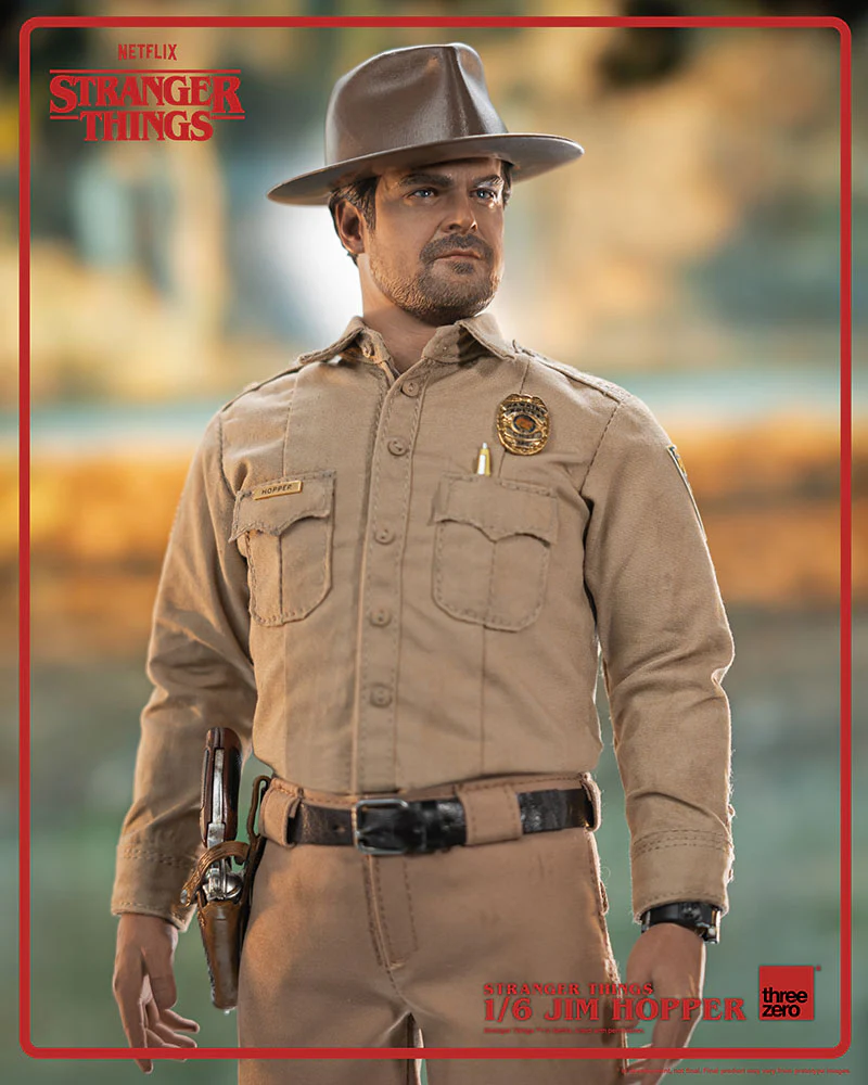 [Pre-order] Stranger Things - Jim Hopper (Season 1) 1/6 Action Figure ThreeZero - Image 11