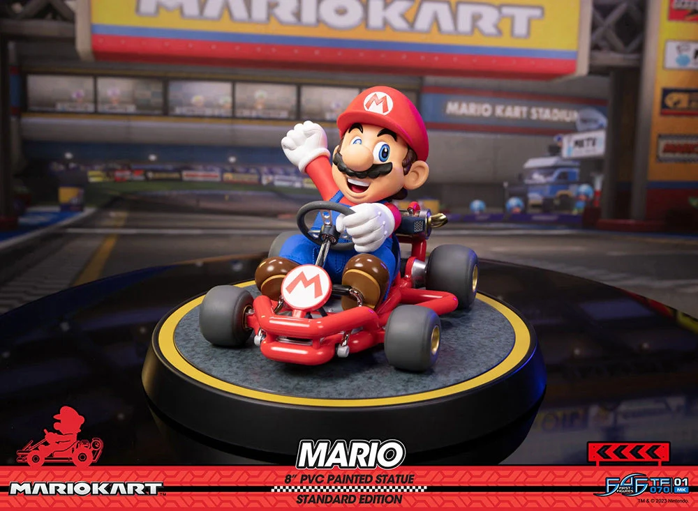 [Pre-order] Super Mario - Mario Kart PVC Painted Statue First 4 Figures - Image 16