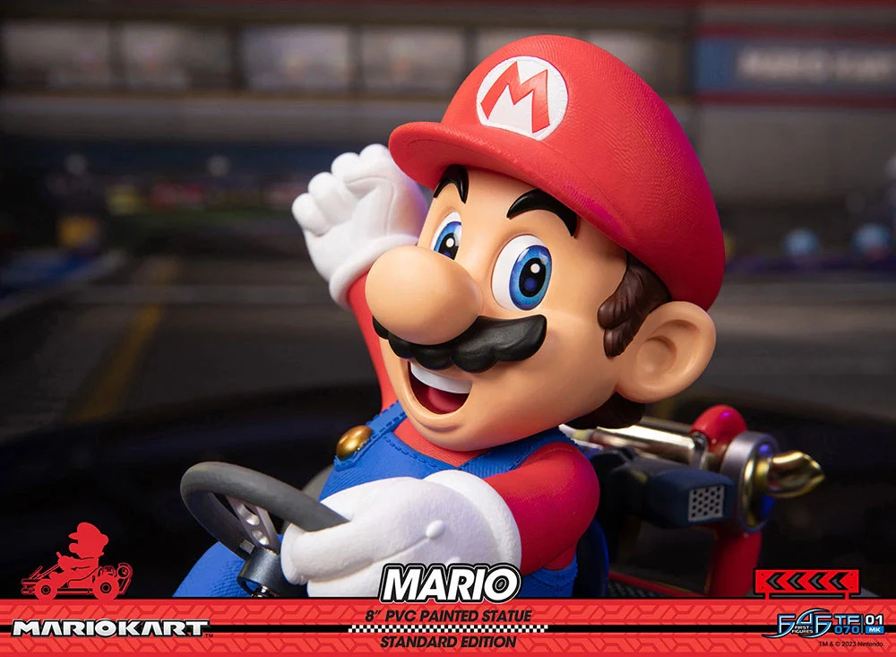 [Pre-order] Super Mario - Mario Kart PVC Painted Statue First 4 Figures - Image 34