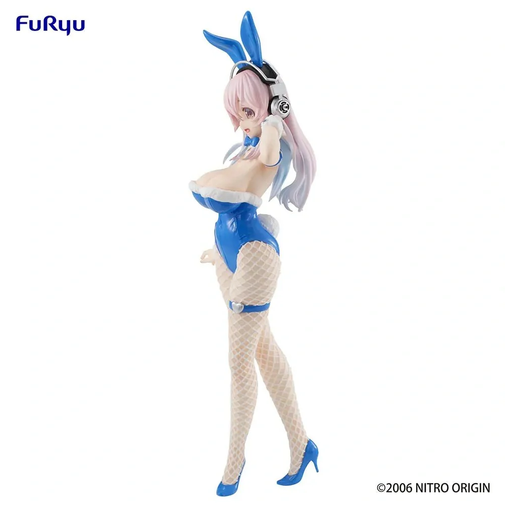 Super Sonico - Super Sonico (Blue Rabbit Ver.) BiCute Bunnies Prize Figure FuRyu Corporation - Image 7