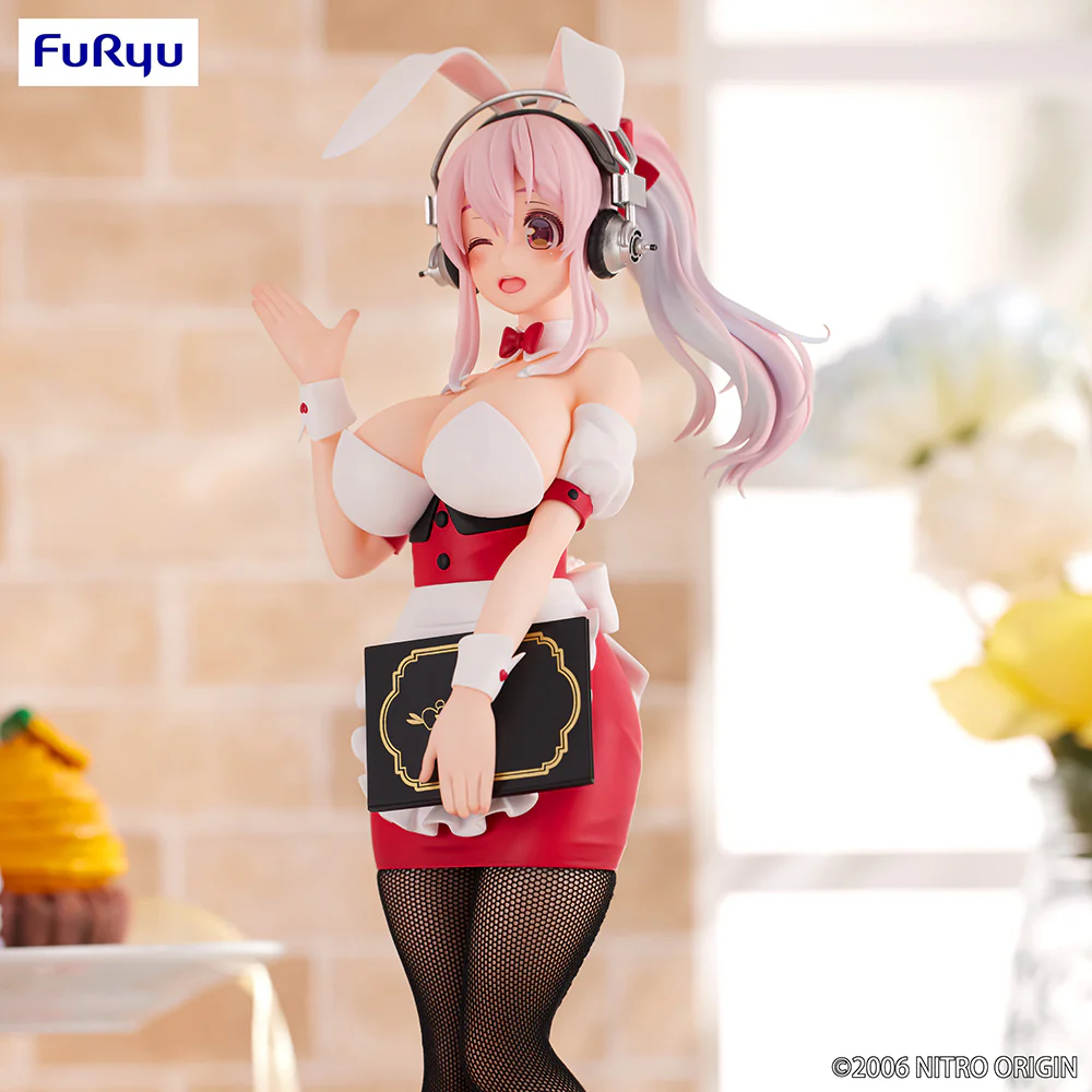 [Pre-order] Super Sonico - Super Sonico (Waitress Ver.) BiCute Bunnies Prize Figure FuRyu Corporation - Image 2
