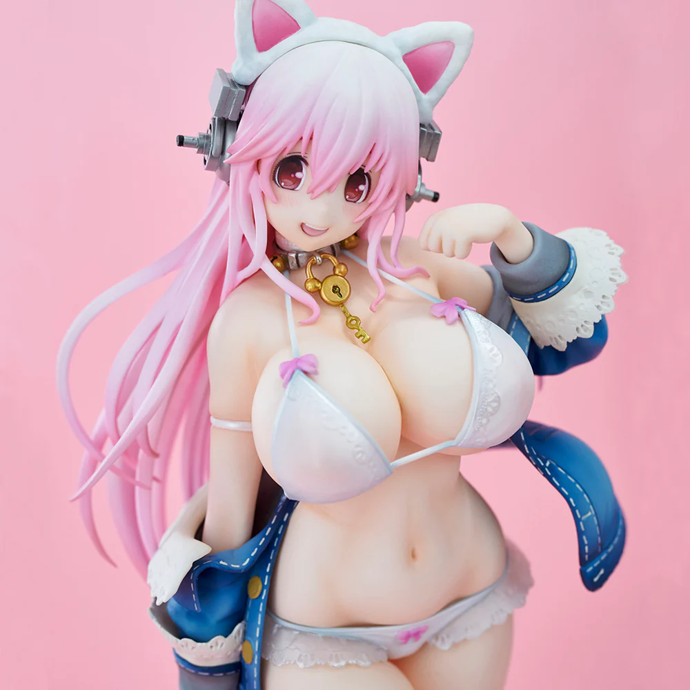 [Pre-order] Super Sonico - Super Sonico (White Cat Ver.) Non Scale Figure Union Creative - Image 4