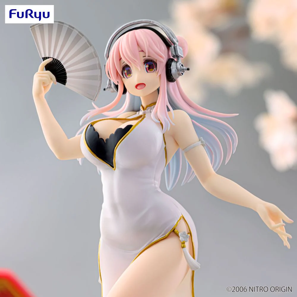 [Pre-order] SUPER SONICO - SUPER SONICO (White China Dress Ver) Trio-Try-iT Prize Figure FuRyu Corporation - Image 3