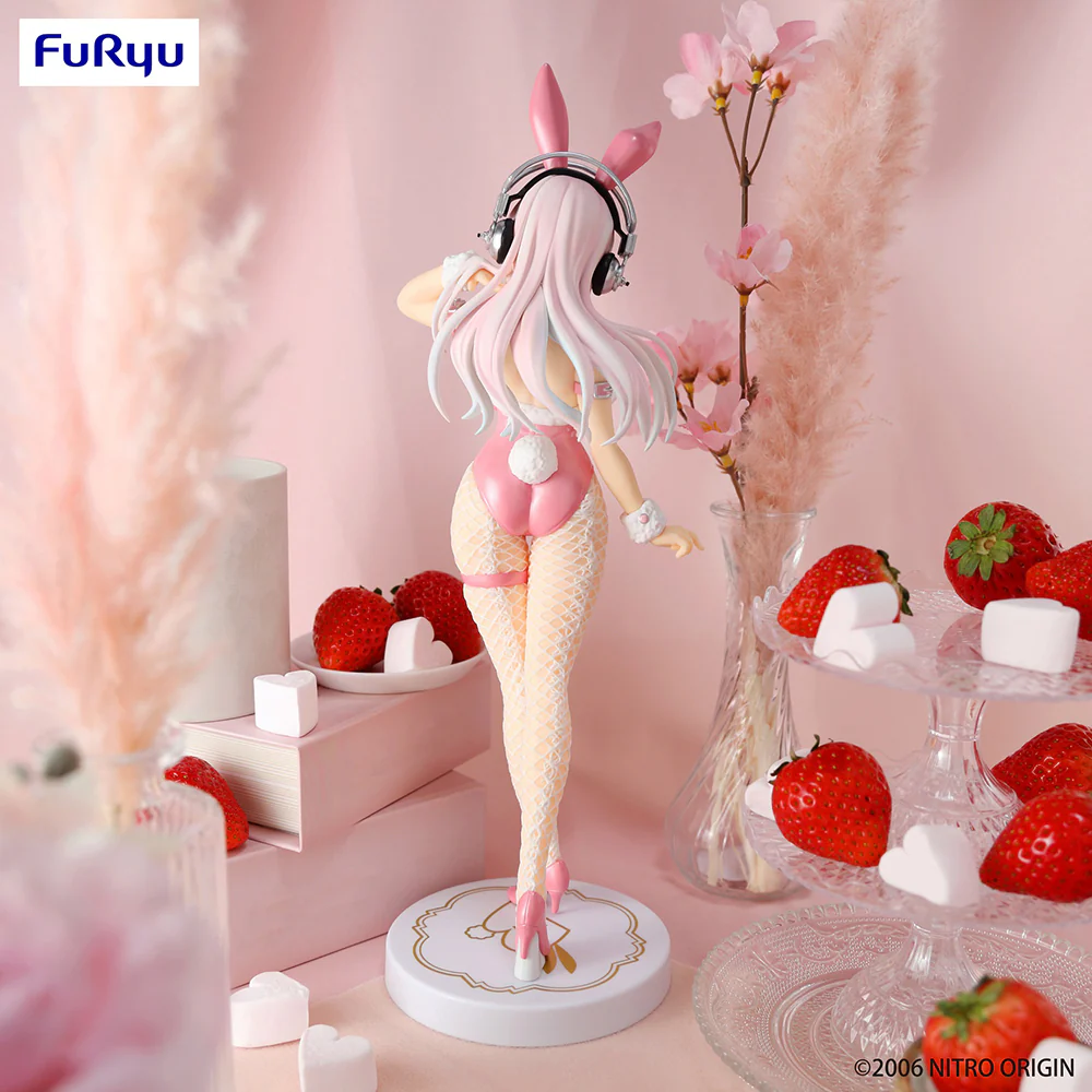 [Pre-order] Super Sonico - Super Sonico(Pink Rabbit Ver.) BiCute Bunnies Prize Figure FuRyu Corporation - Image 2