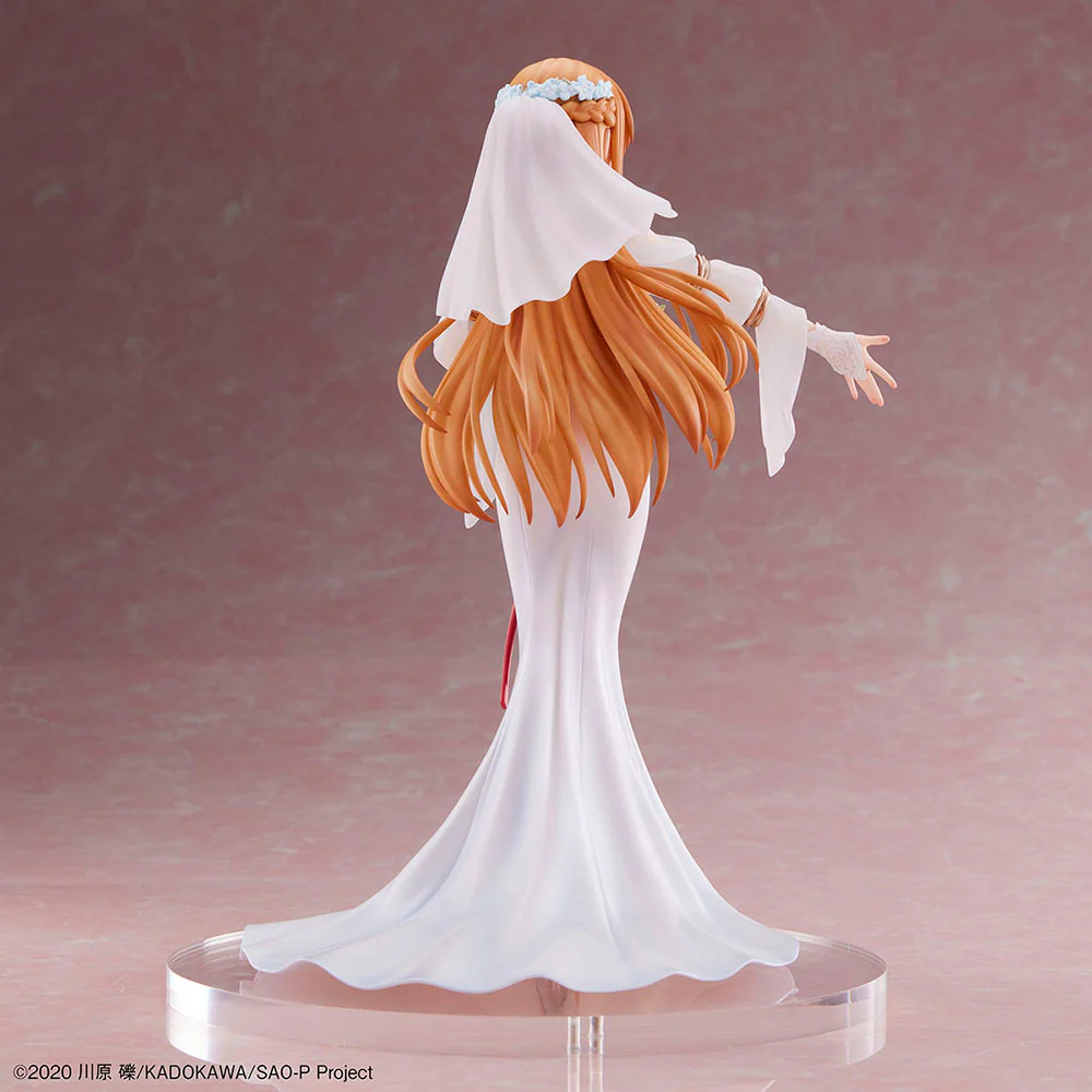 [Pre-order] Sword Art Online - Asuna (Wedding Ver.) 1/7 Complete Scale Figure Design COCO - Image 8