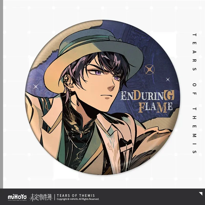 [Pre-order] Tears of Themis - Eternal Flame Series Double Hot-Stamp Badge miHoYo - Image 5