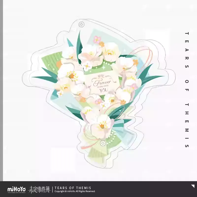 [Pre-order] Tears of Themis - Forever Begins With You Series Flower Bouquet Acrylic Photo Frame miHoYo - Image 4