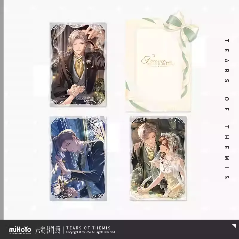 [Pre-order] Tears of Themis - Forever Begins With You Series Heartfelt Commemorative Card Set miHoYo - Image 4