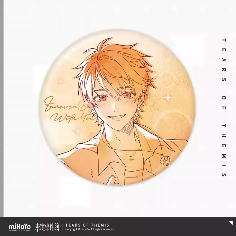 [Pre-order] Tears of Themis - Forever Begins With You Series The Proposition of Love Tin Badge miHoYo - Image 2
