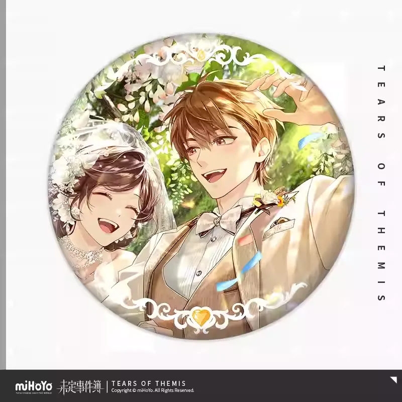 [Pre-order] Tears of Themis - Forever Begins With You Series Tinplate Badge miHoYo - Image 2
