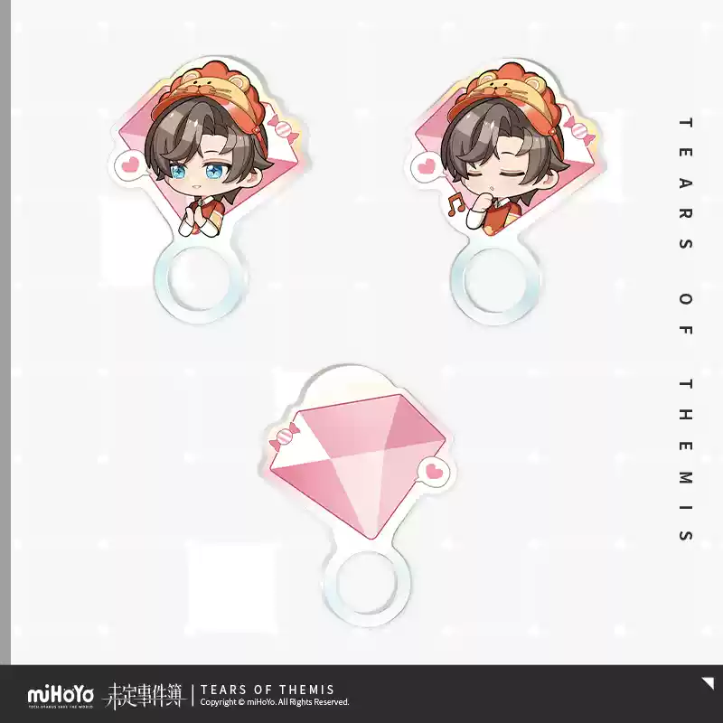 [Pre-order] Tears of Themis - Fun Tour Invitation Series Chibi Acrylic Ring Set miHoYo - Image 3