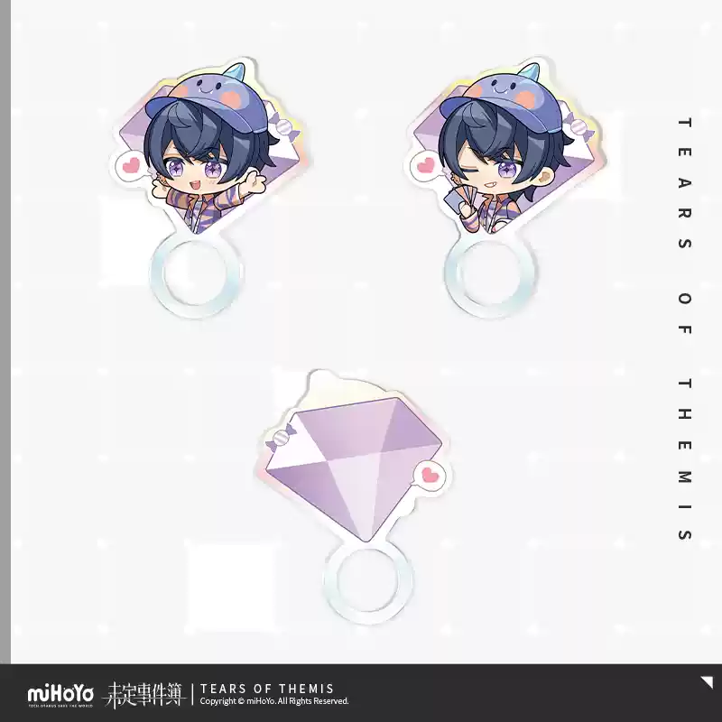 [Pre-order] Tears of Themis - Fun Tour Invitation Series Chibi Acrylic Ring Set miHoYo - Image 4