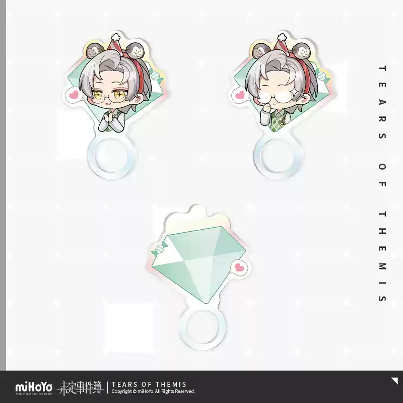 [Pre-order] Tears of Themis - Fun Tour Invitation Series Chibi Acrylic Ring Set miHoYo - Image 5
