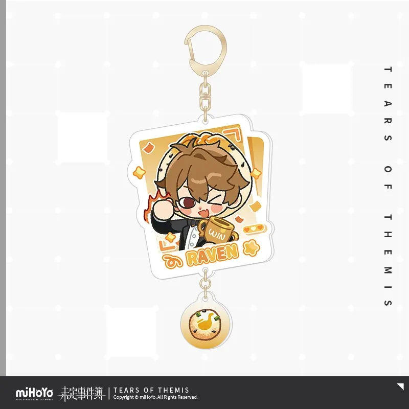 [Pre-order] Tears of Themis - Great Pan-Fried Buns Series Chibi Acrylic Keychain miHoYo - Image 2