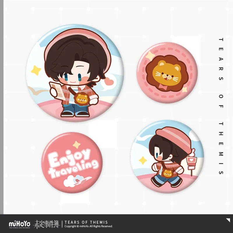 Tears of Themis - Leisure Time Series Chibi Mini Badge Set miHoYo - Image 3