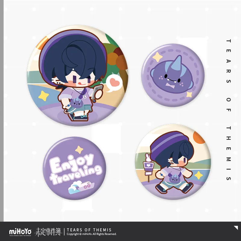 Tears of Themis - Leisure Time Series Chibi Mini Badge Set miHoYo - Image 5