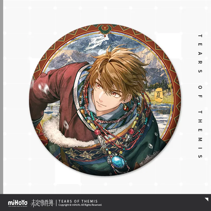 [Pre-order] Tears of Themis - Memory for the Snow Mountain Series Tinplate Badge miHoYo - Image 2