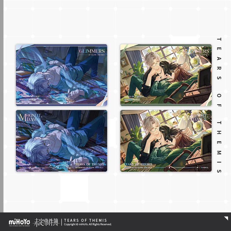 [Pre-order] Tears of Themis - Adjudicator Moonlight Down Series Commemorative Card & Flash Card Set miHoYo