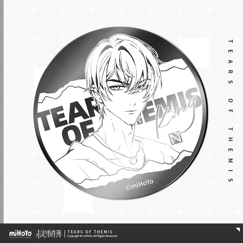 [Pre-order] Tears of Themis - Nib Still Series Metal Mirror Badge miHoYo - Image 5