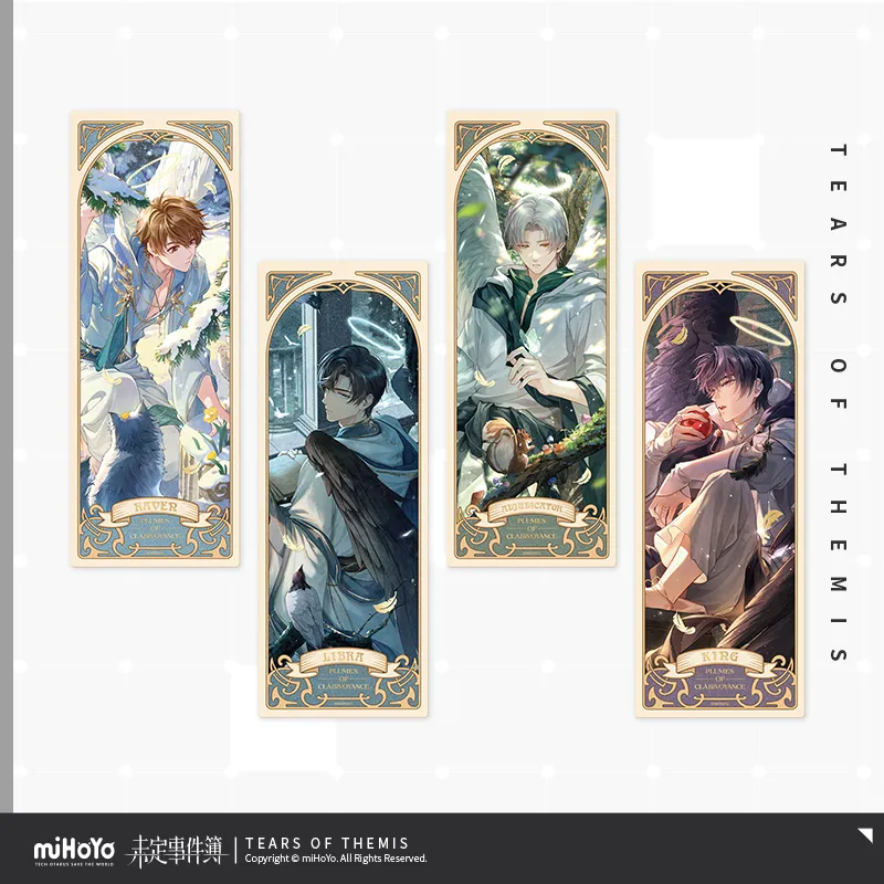 [Pre-order] Tears of Themis - Plumes Of Clairvoyance Series PET Commemorative Ticket miHoYo