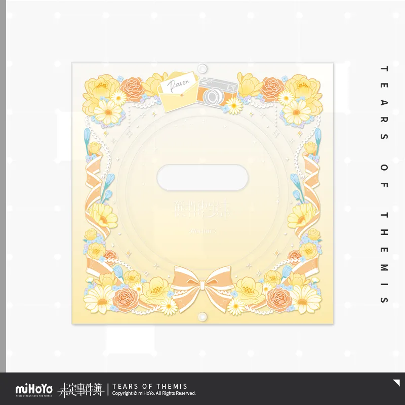 [Pre-order] Tears of Themis - Raven Luminescence Of Life Series Birthday Acrylic Photo Frame miHoYo