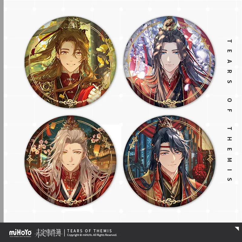 [Pre-order] Tears of Themis - Red Dust Together For Long Life Series Badge miHoYo