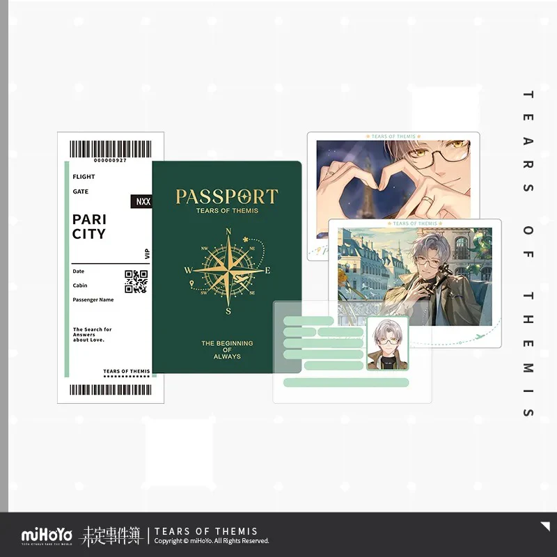 [Pre-order] Tears of Themis - The Beginning Of Always Series Love Journey Commemorative Collection Set miHoYo - Image 4