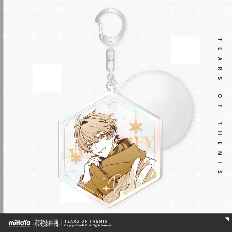 Tears of Themis - Warm Winter Impression Series Acrylic Keychain miHoYo - Image 2