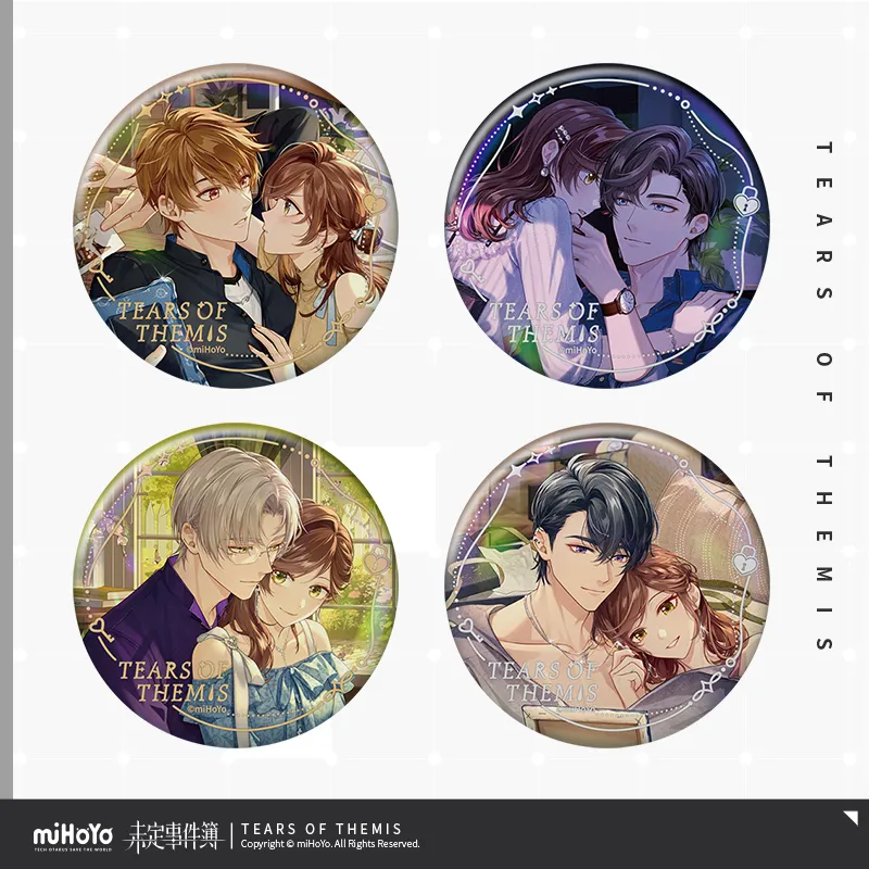 [Pre-order] Tears of Themis - Where The Heart Belongs Series Tinplate Badge miHoYo