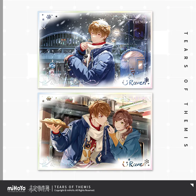 [Pre-order] Tears of Themis - Winter Wishes & Whispers Series Acrylic Art Board miHoYo - Image 2