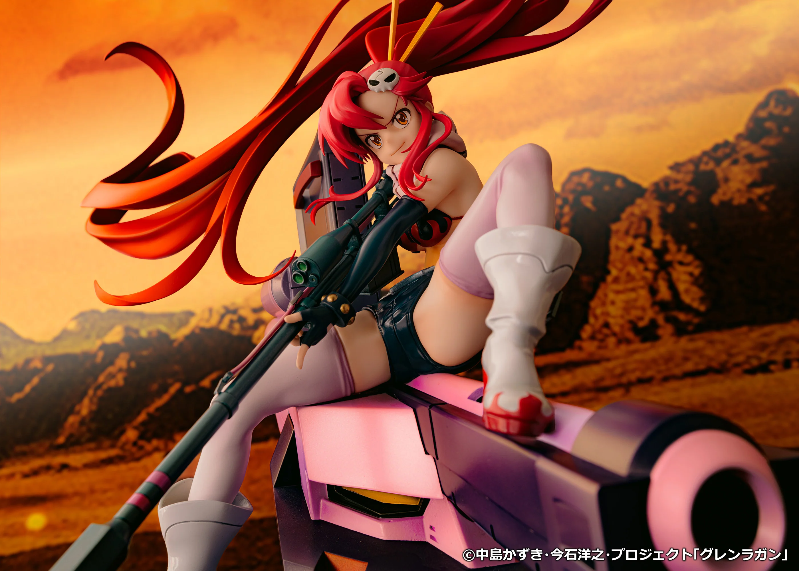 [Pre-order] Tengen Toppa Gurren Lagann - Yoko & M Ttank 1/7 Scale Figure PROOF - Image 2