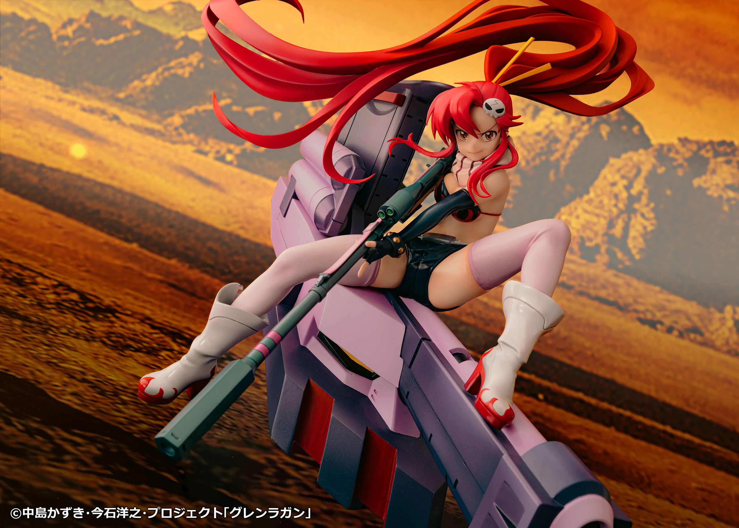 [Pre-order] Tengen Toppa Gurren Lagann - Yoko & M Ttank 1/7 Scale Figure PROOF - Image 3
