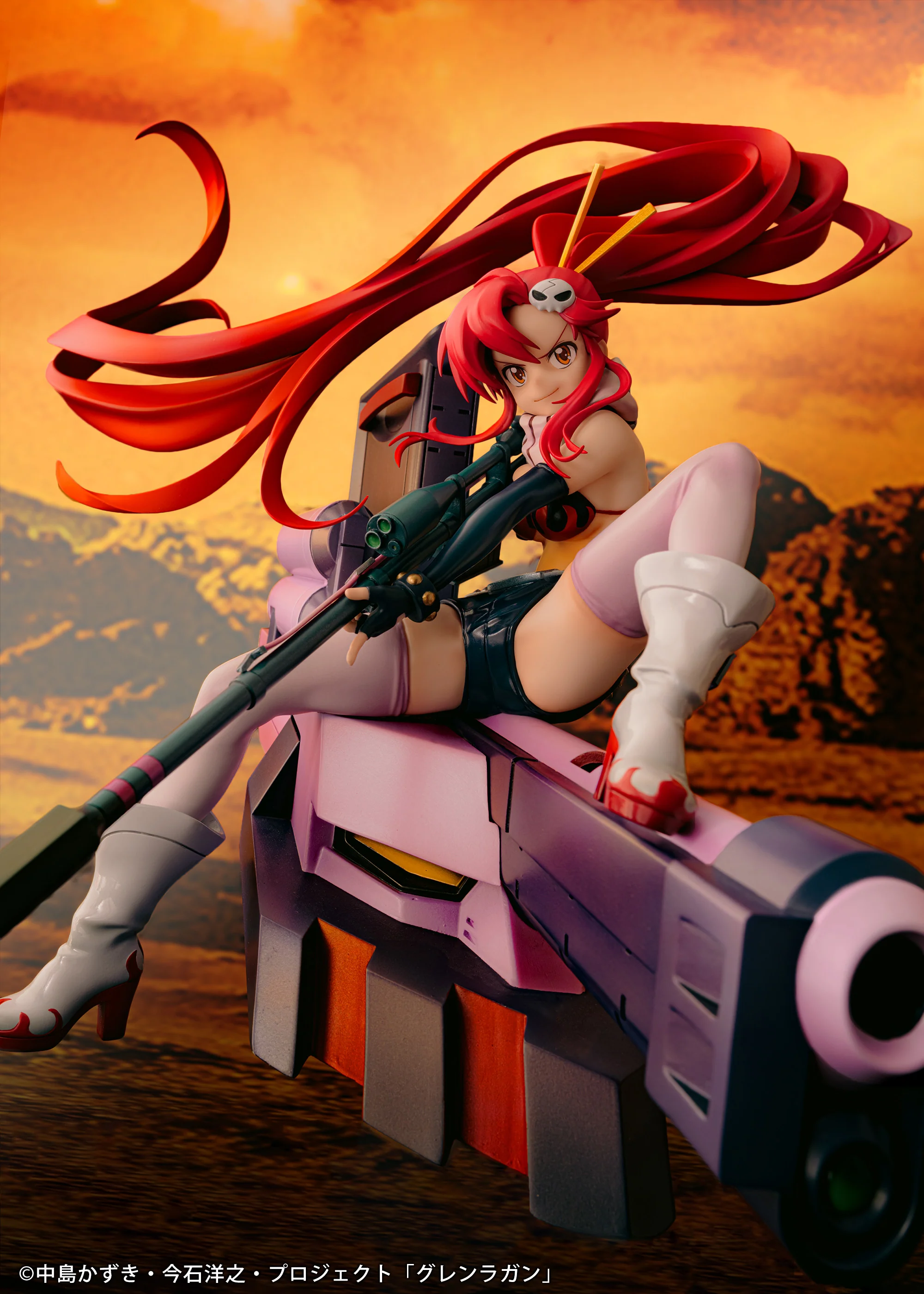 [Pre-order] Tengen Toppa Gurren Lagann - Yoko & M Ttank 1/7 Scale Figure PROOF - Image 4