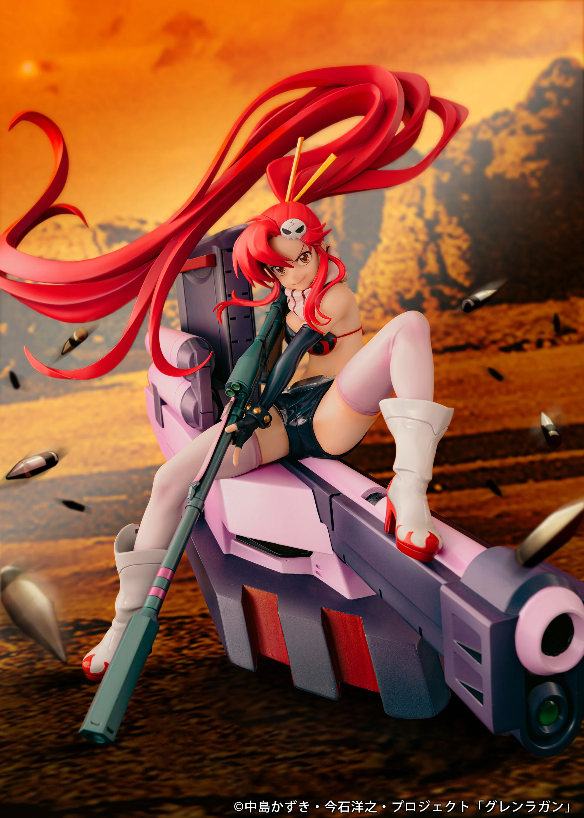 [Pre-order] Tengen Toppa Gurren Lagann - Yoko & M Ttank 1/7 Scale Figure PROOF - Image 5