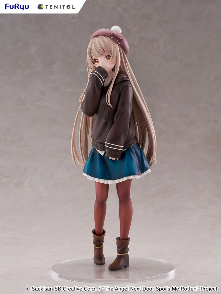 [Pre-order] The Angel Next Door Spoils Me Rotten - Mahiru Shiina (Autumn Ver) TENITOL TALL Non Scale Figure FuRyu Corporation - Image 4