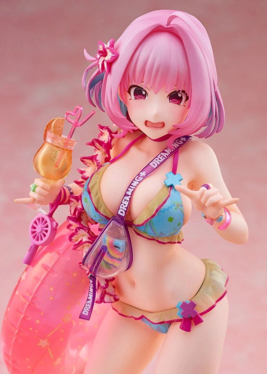 [Pre-order] THE IDOLMASTER CINDERELLA GIRLS - Yumemi Riamu (Swimsuit Commerce Ver.) 1/7 Scale Figure Wave - Image 5