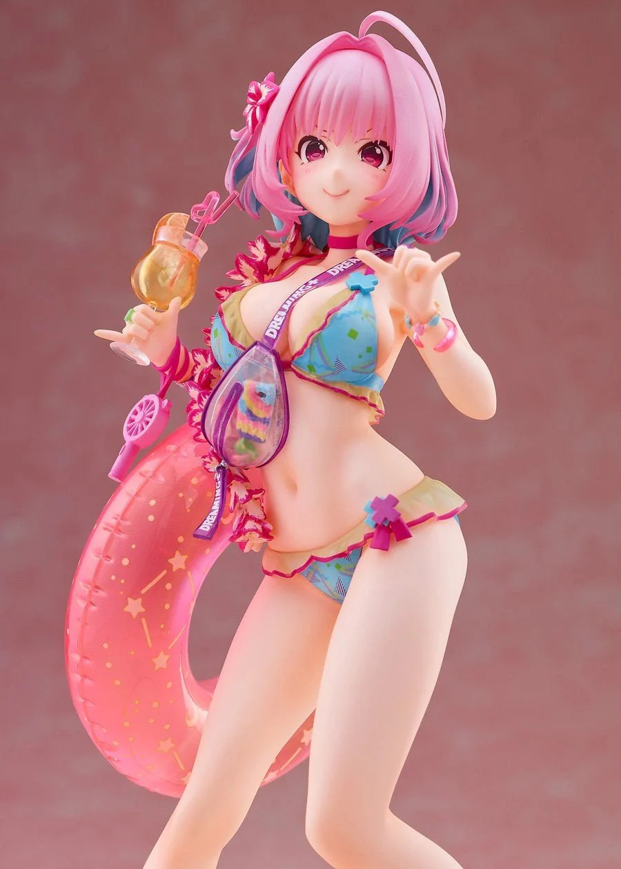[Pre-order] THE IDOLMASTER CINDERELLA GIRLS - Yumemi Riamu (Swimsuit Commerce Ver.) 1/7 Scale Figure Wave - Image 6