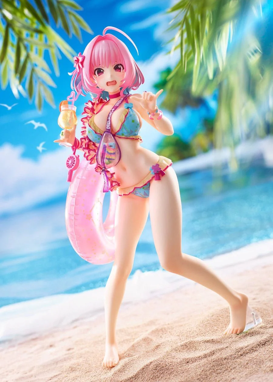 [Pre-order] THE IDOLMASTER CINDERELLA GIRLS - Yumemi Riamu (Swimsuit Commerce Ver.) 1/7 Scale Figure Wave - Image 8