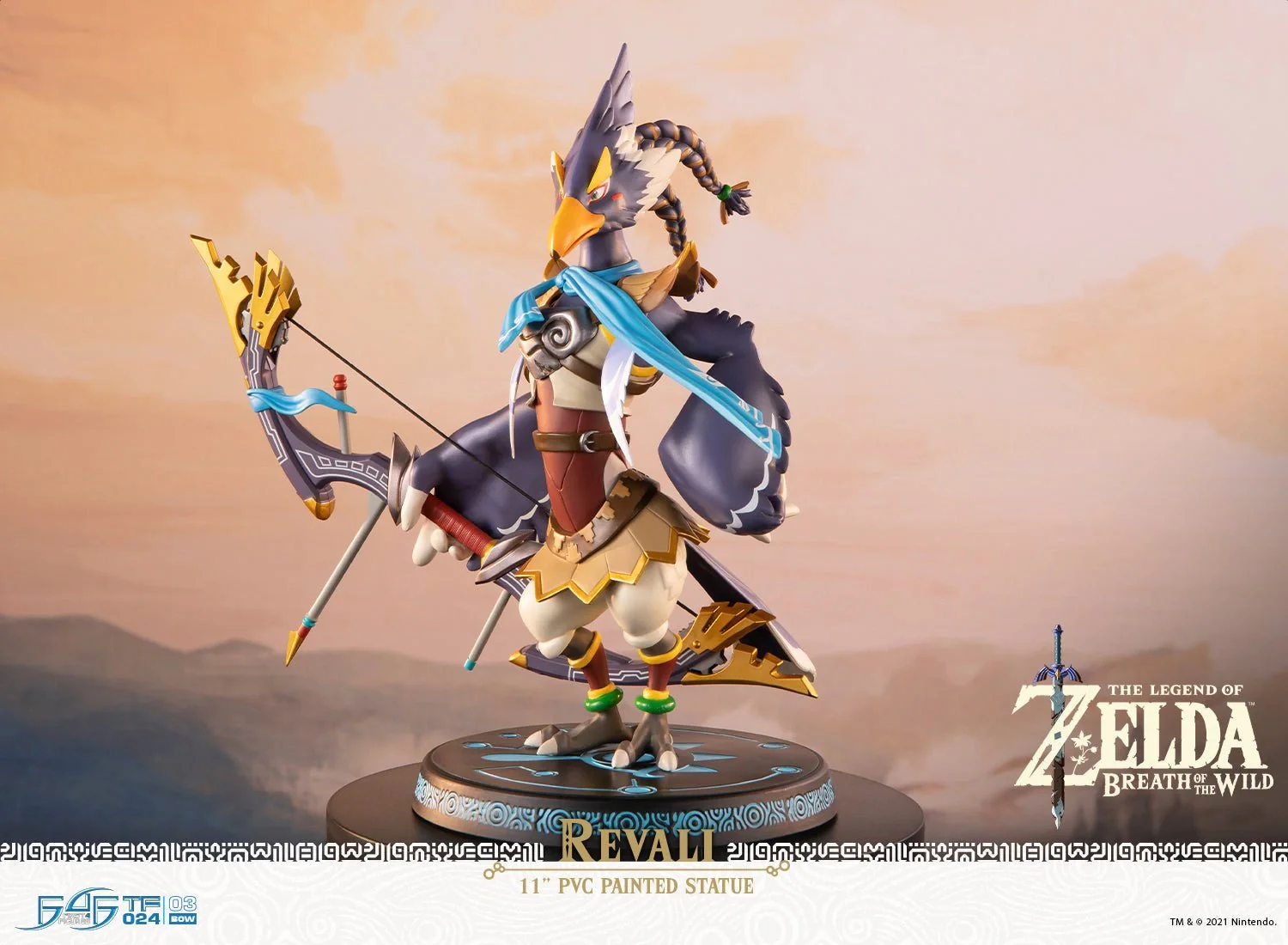 [Pre-order] The Legend of Zelda: Breath of the Wild - Revali (Standard Edition&Collector's Edition) Plastic Model Kit First 4 Figures - Image 11