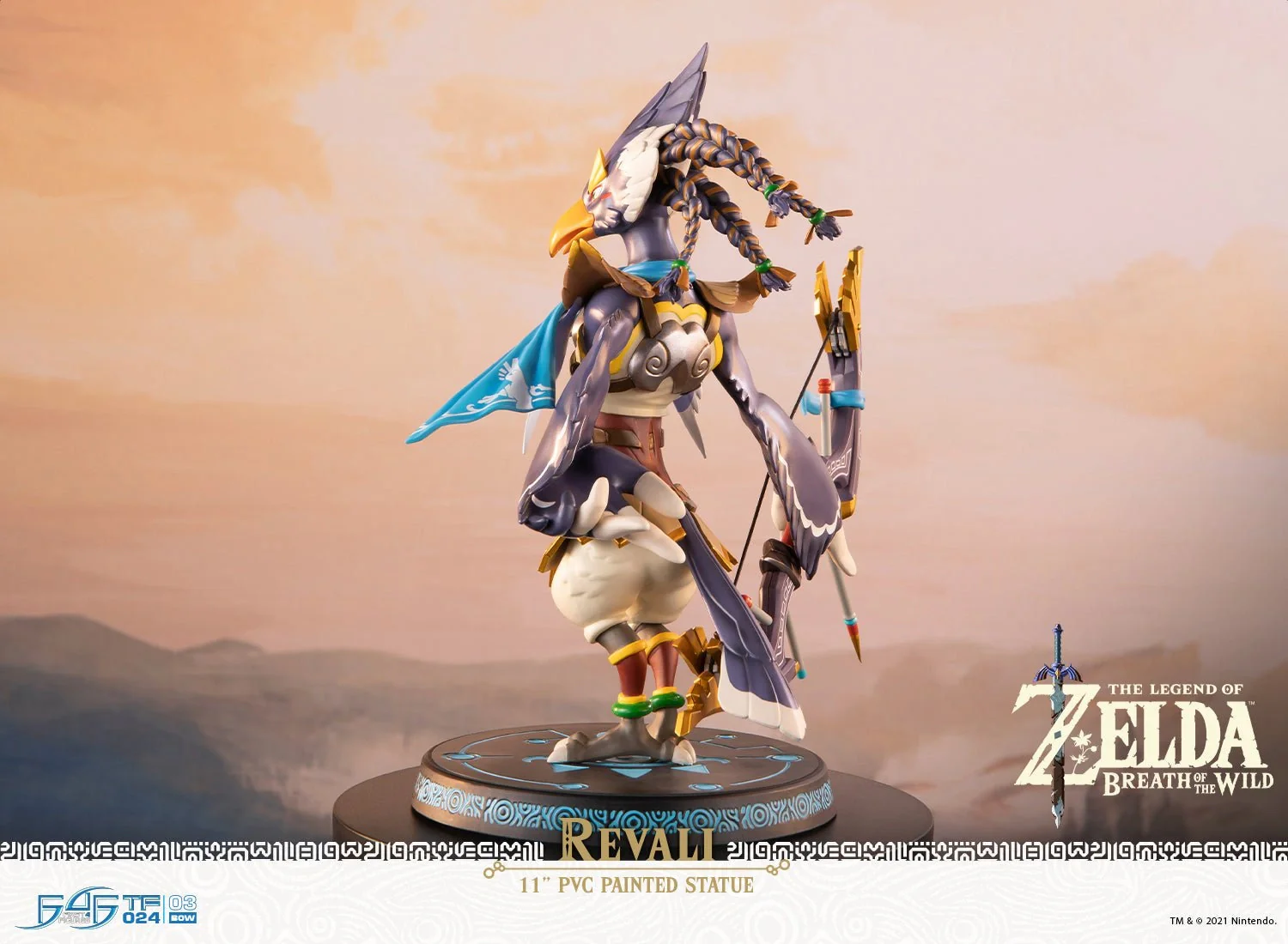 [Pre-order] The Legend of Zelda: Breath of the Wild - Revali (Standard Edition&Collector's Edition) Plastic Model Kit First 4 Figures - Image 12