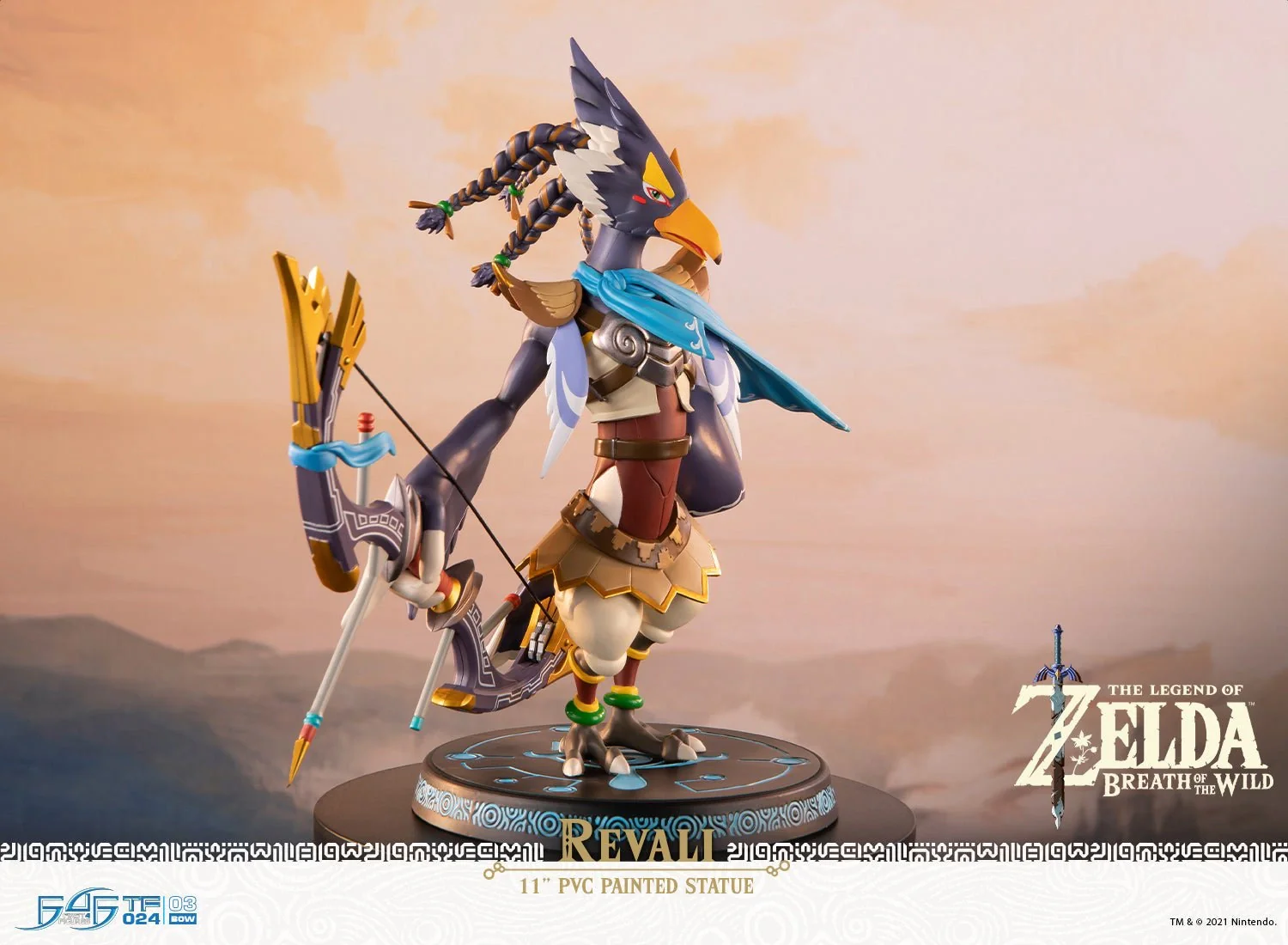 [Pre-order] The Legend of Zelda: Breath of the Wild - Revali (Standard Edition&Collector's Edition) Plastic Model Kit First 4 Figures - Image 14