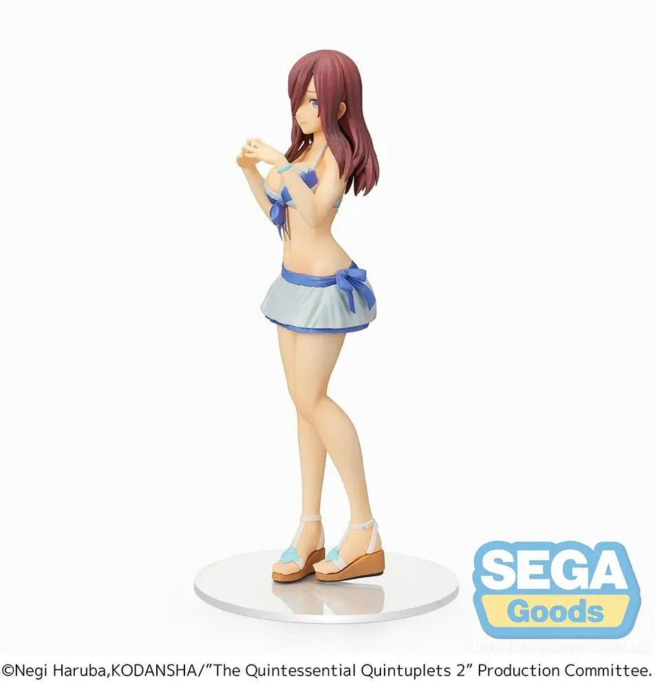 [Pre-order] The Quintessential Quintuplets 2 - PM Figure Miku Nakano Prize Figure SEGA - Image 2