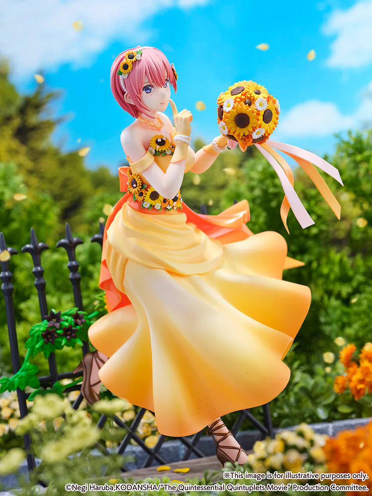 [Pre-order] The Quintessential Quintuplets Movie - Ichika Nakano(Floral Dress Ver.) 1/7 Scale Shibuya Scramble Figure eStream - Image 14