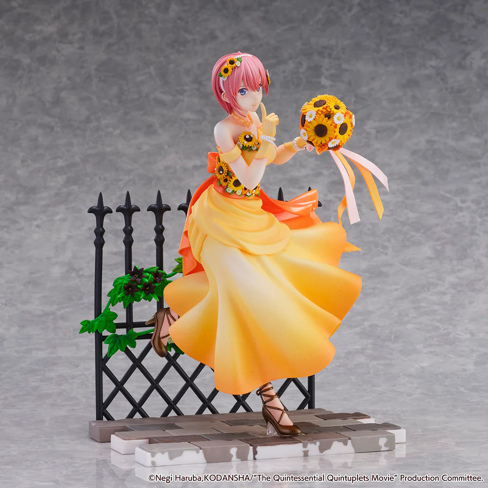 [Pre-order] The Quintessential Quintuplets Movie - Ichika Nakano(Floral Dress Ver.) 1/7 Scale Shibuya Scramble Figure eStream - Image 3