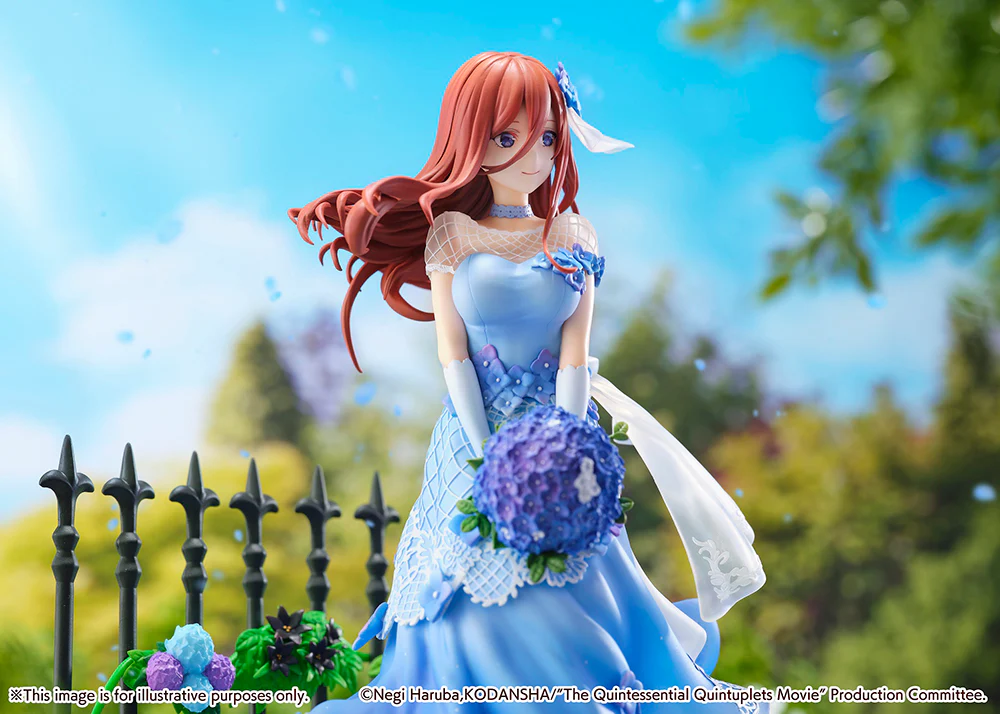 [Pre-order] The Quintessential Quintuplets Movie - Miku Nakano(Floral Dress Ver.) 1/7 Scale Shibuya Scramble Figure eStream - Image 3